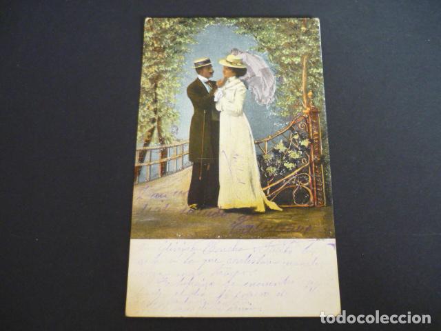 Cartoline: PAREJA DE ENAMORADOS POSTAL