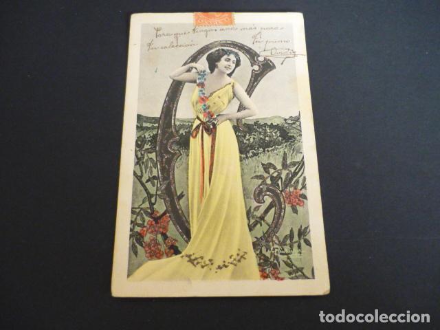 Postales: MUJER ELEGANTE POSTAL - Foto 1
