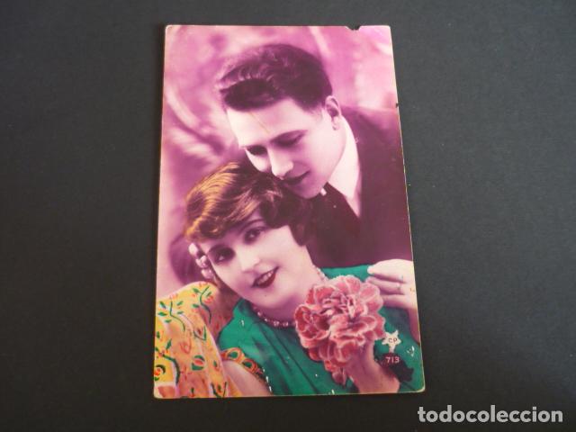 Cartoline: PAREJA DE ENAMORADOS POSTAL