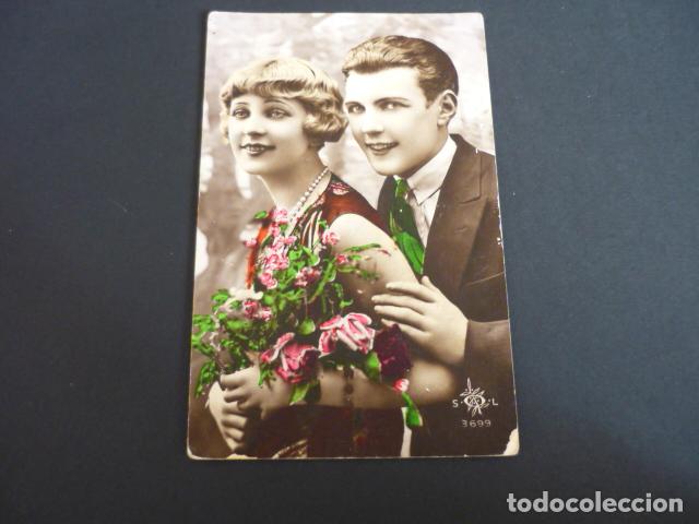Cartoline: PAREJA DE ENAMORADOS POSTAL