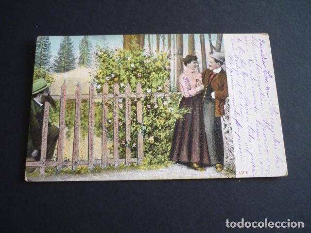 Cartoline: PAREJA DE ENAMORADOS POSTAL