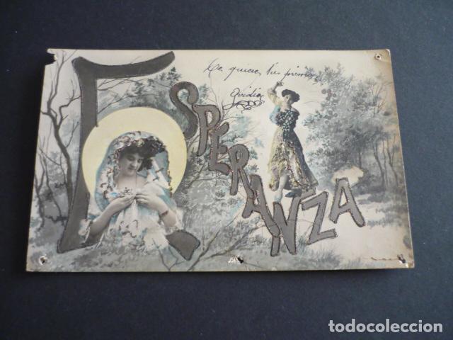 Postais: MUJER ELEGANTE NOMBRE ESPERANZA POSTAL