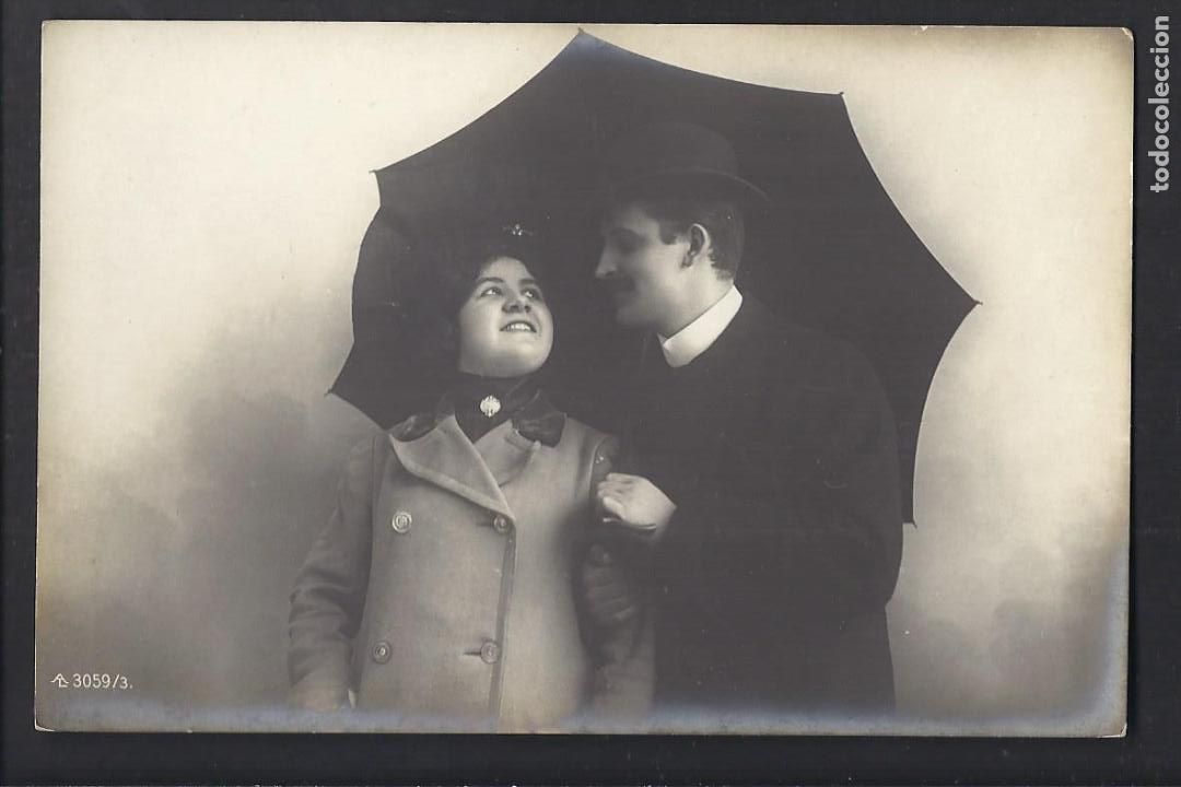 Tarjeta postal rom&aacute;ntica.