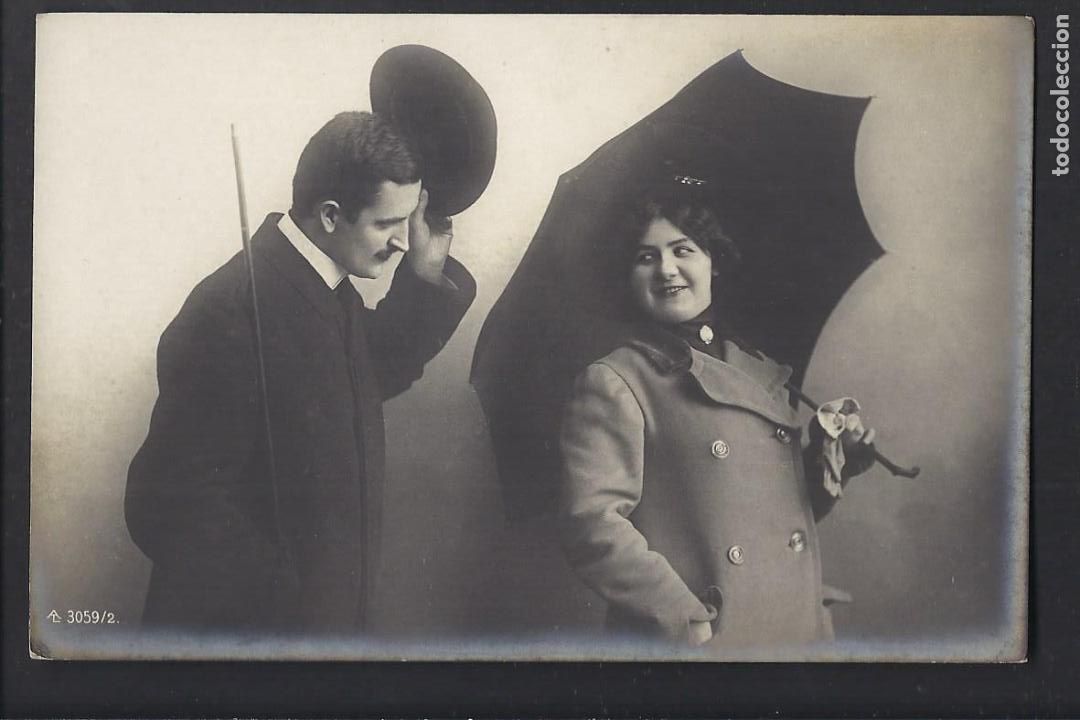 Tarjeta postal rom&aacute;ntica.