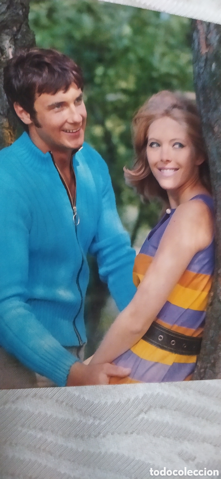 Cartoline: POSTAL IDILIO, 2 - BERGAS INDUSTRIAS GR&Aacute;FICAS - A&Ntilde;OS 70