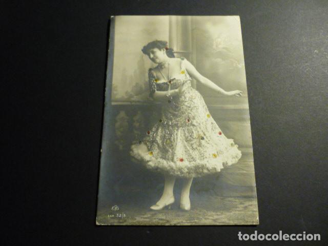MUJER BAILARINA ACTRIZ POSTAL