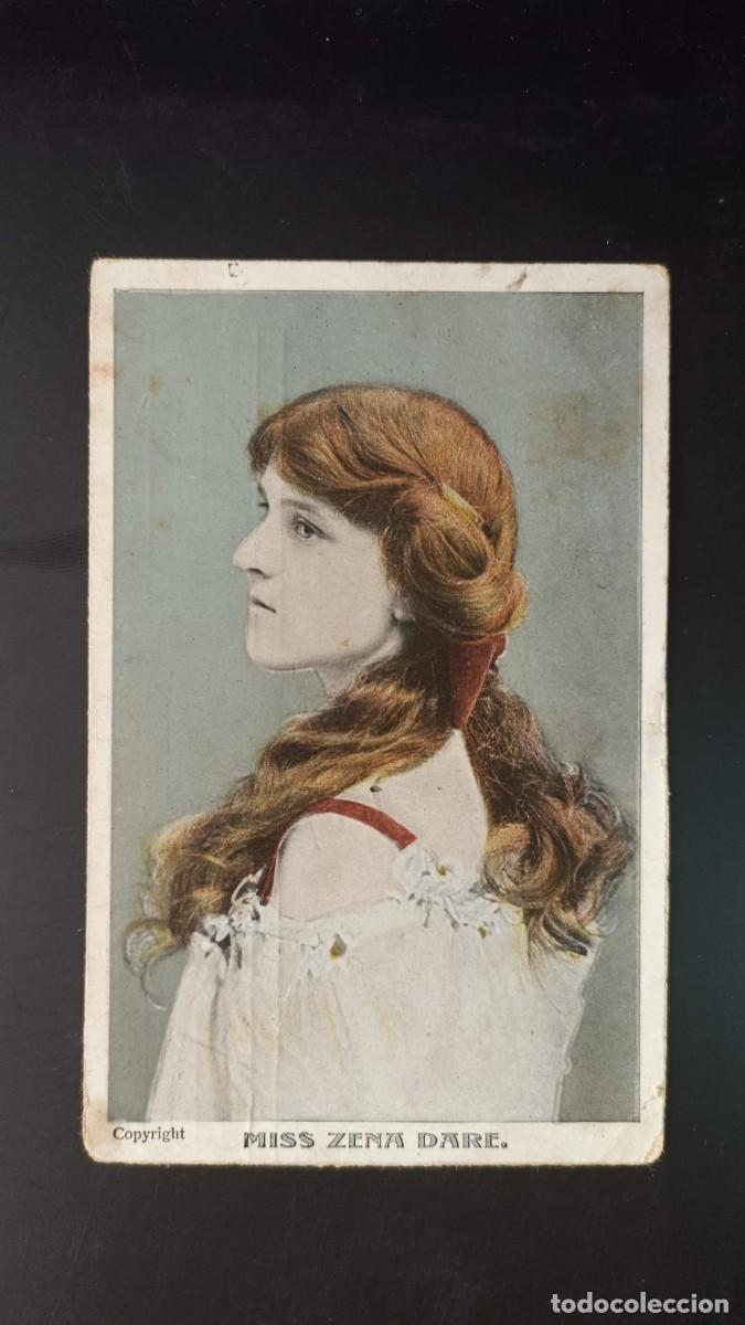 Cartoline: Postal antigua de mujer
