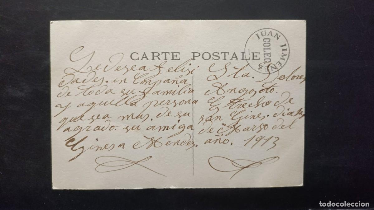 Postales: Postal antigua de una pareja - Foto 2