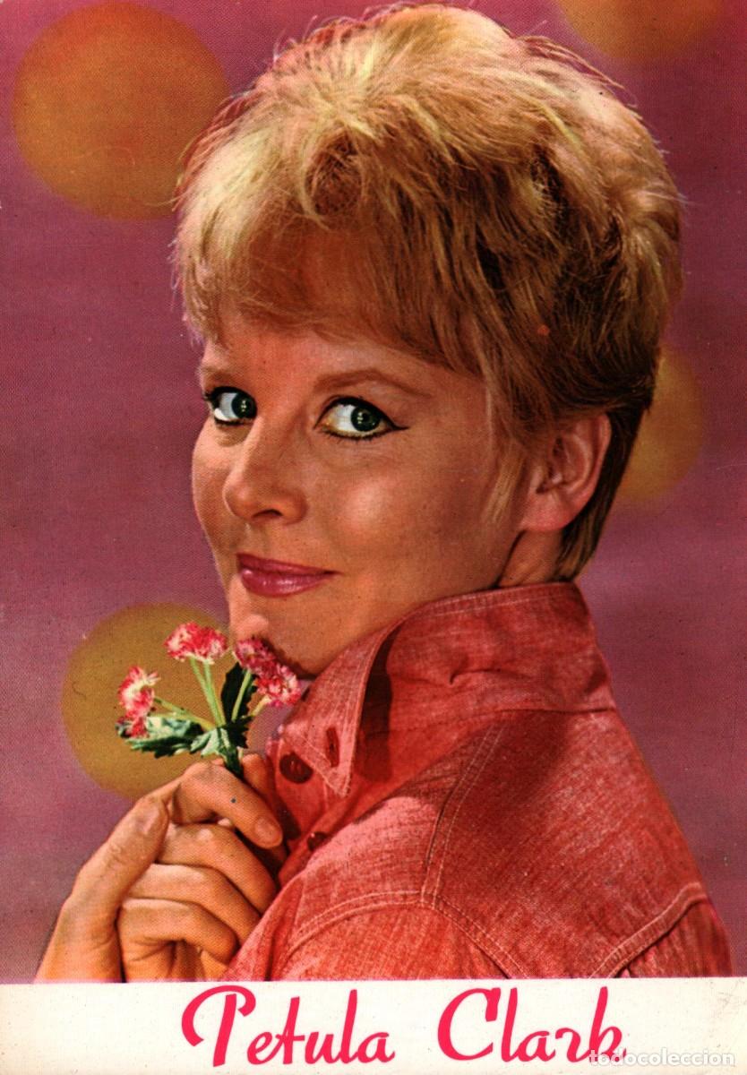 Postales: Petula Clark disques Vogue escrita - Foto 1