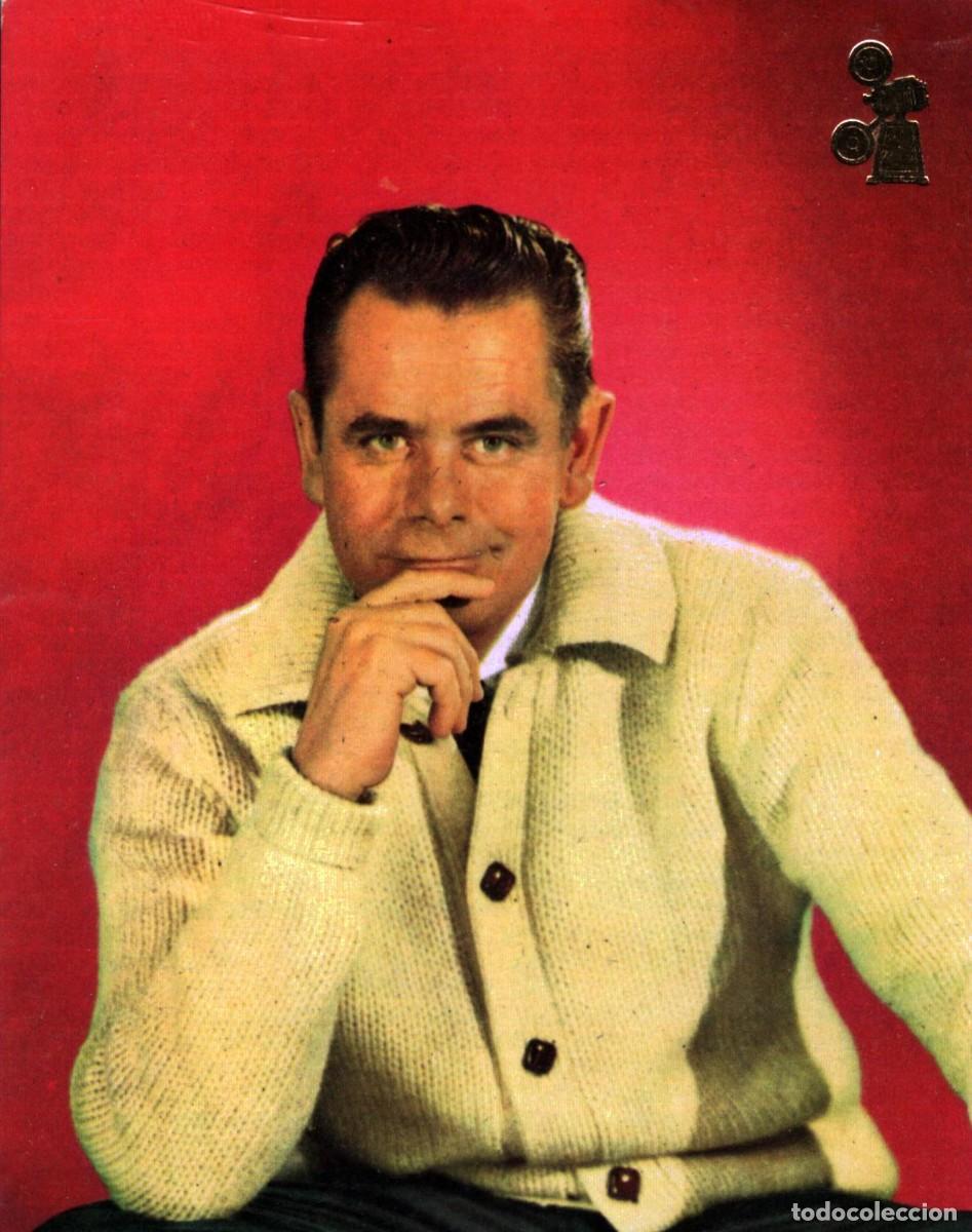 GLENN FORD POSTALCOLOR SIN CIRCULAR