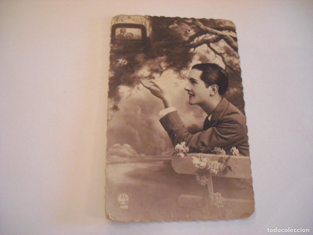 Postkarten: ANTIGUA FOTO ROMANTICA . CIRULADA, MOYER.