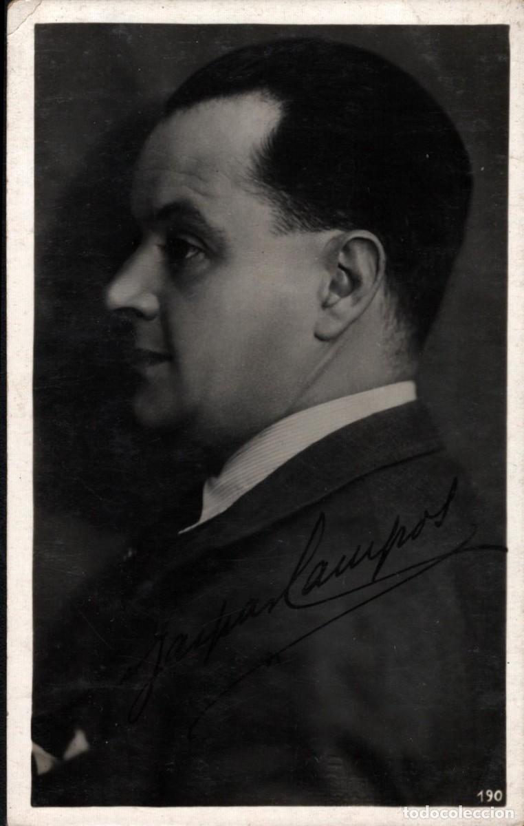 Postales: actor gaspar campos postal sin circular - Foto 1
