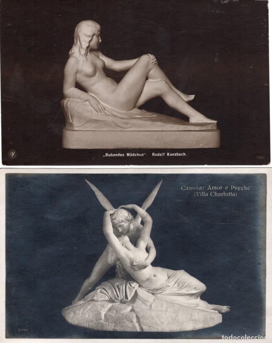 Postales: EROTISMO. MUJER DESNUDA. 2 POSTALES - Foto 1