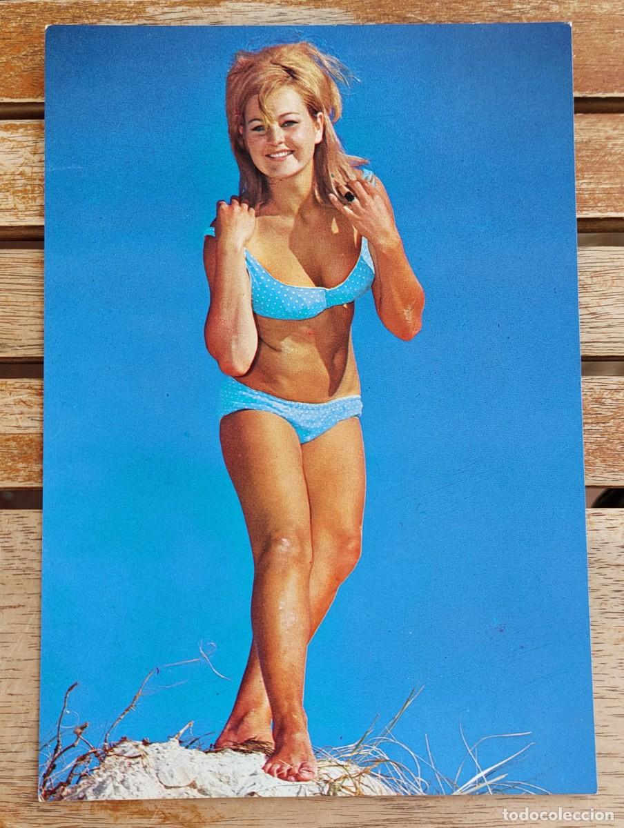 Postkarten: POSTAL VINTAGE - Modelo en posado de bikini - Italia - Serie 7I - Sin circular - 1958
