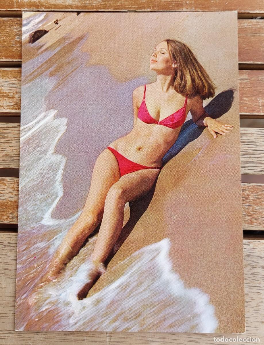 Postkarten: POSTAL VINTAGE - Modelo en posado de bikini - Espa&ntilde;a - CyZ 7825 / 31C - Sin circular - 1972