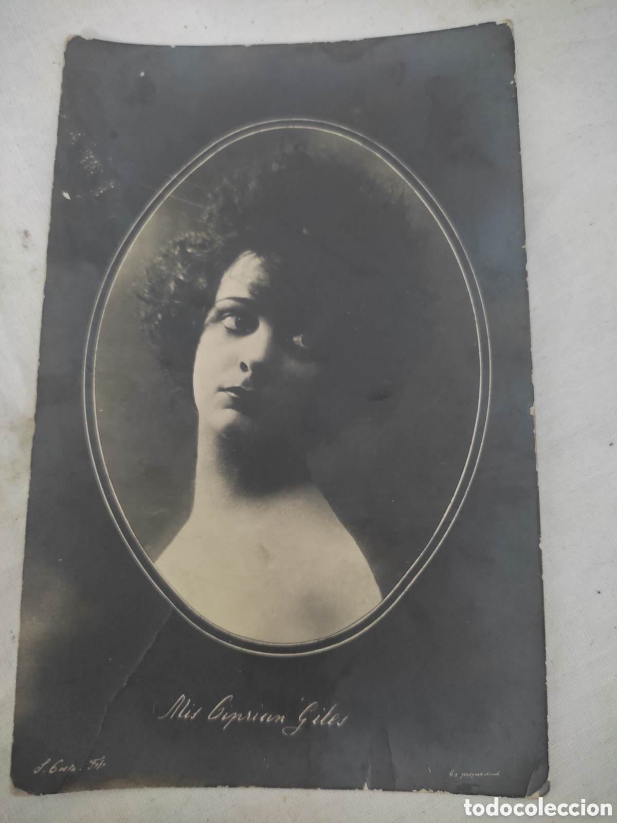 Cartoline: Buena postal de la famosa actriz mis Ciprian gites