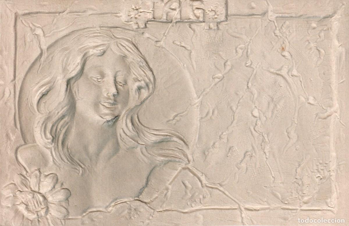 Cartoline: POSTAL MODERNISTA. EN RELIEVE