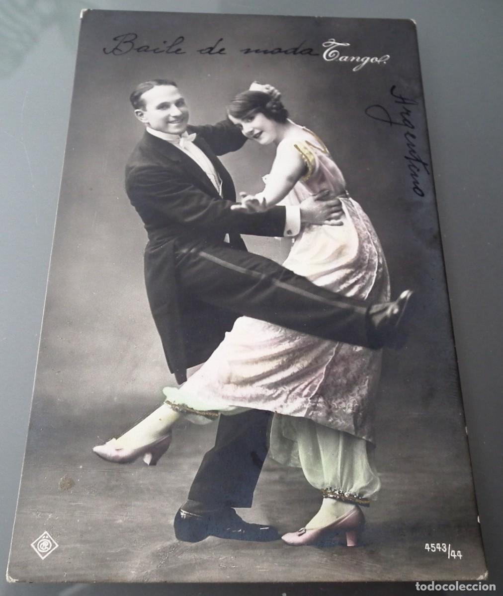 Postales: POSTAL PAREJA BAILANDO TANGO