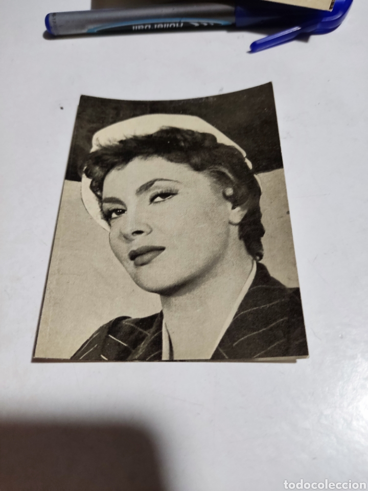 Cartoline: Postal antigua cine actriz Gina Lollobrigida