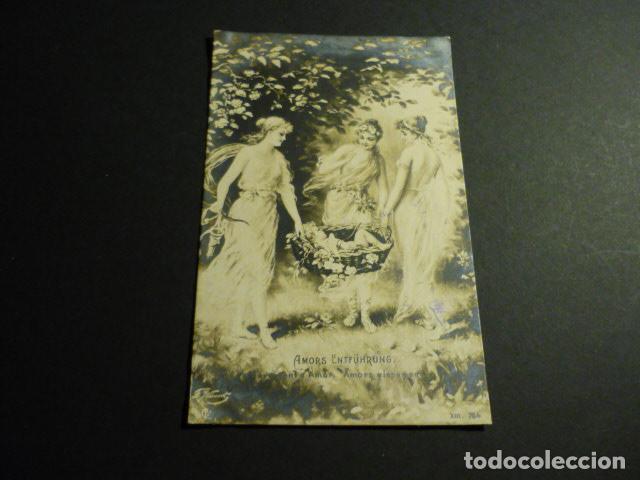 MUJER ELEGANTE POSTAL