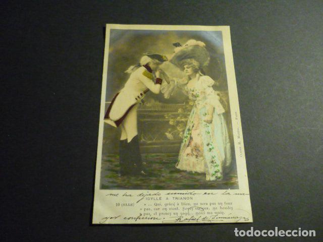 Postais: IDILIO EN TRIANON P&Agrave;REJA ELEGANTE POSTAL