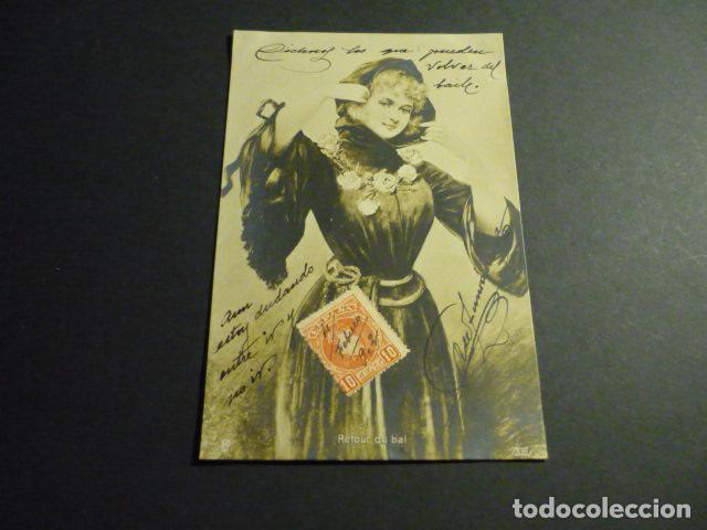 Cartoline: MUJER ELEGANTE POSTAL