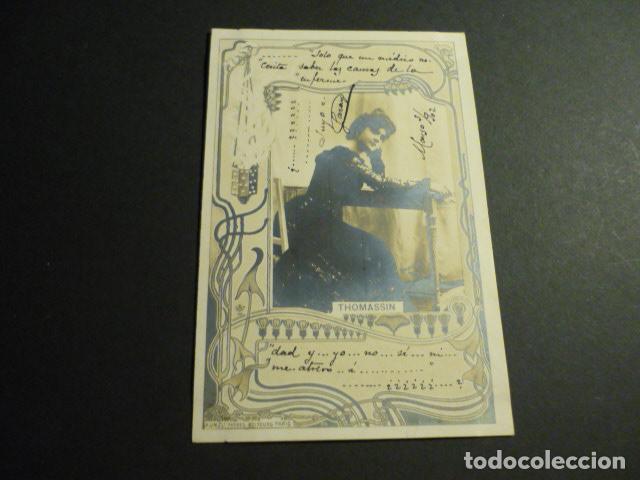 Cartoline: MUJER ELEGANTE POSTAL