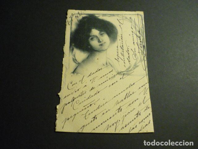 Cartoline: MUJER ELEGANTE POSTAL