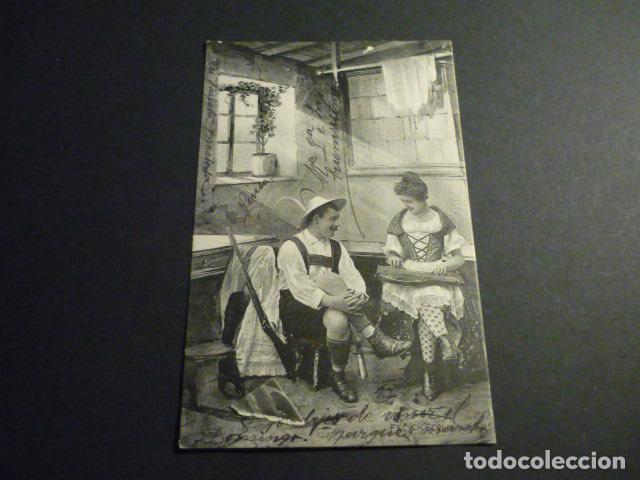 Postales: PAREJA TIROLESA POSTAL - Foto 1