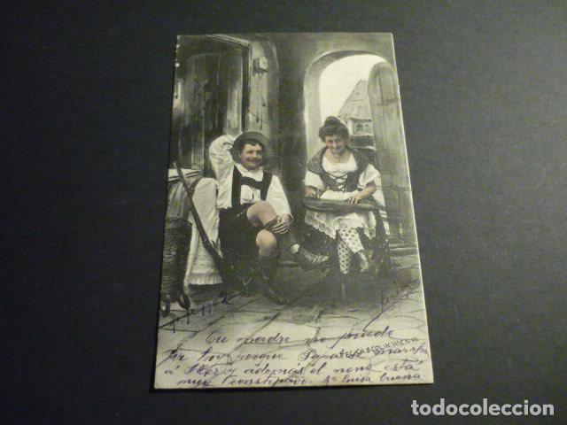 Postais: PAREJA TIROLESA POSTAL