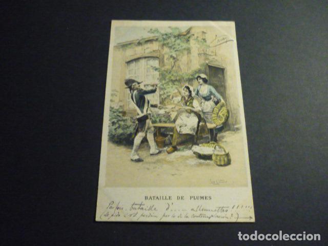 Postales: BATALLA DE PLUMAS POSTAL - Foto 1