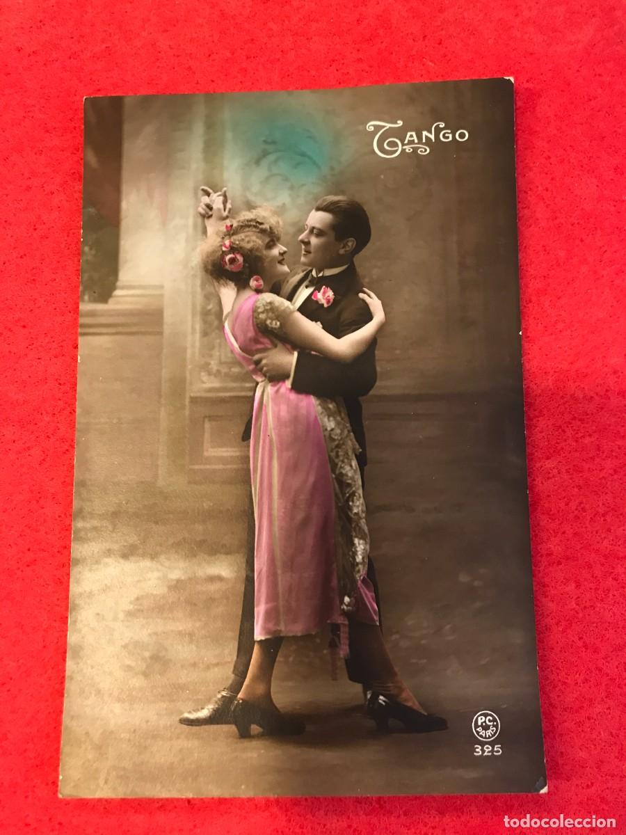 Postais: POSTAL. PAREJA. BAILE TANGO. NO ESCRITA