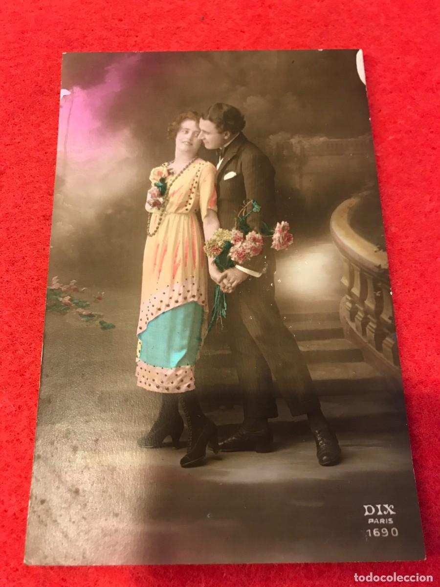 Cartes Postales: POSTAL. PAREJA DE ENAMORADOS. NO ESCRITA