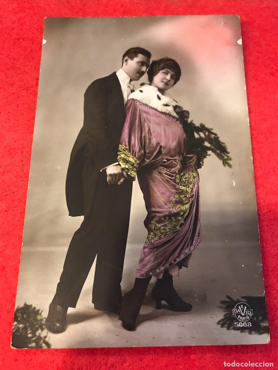 Cartes Postales: POSTAL. PAREJA DE ENAMORADOS. NO ESCRITA