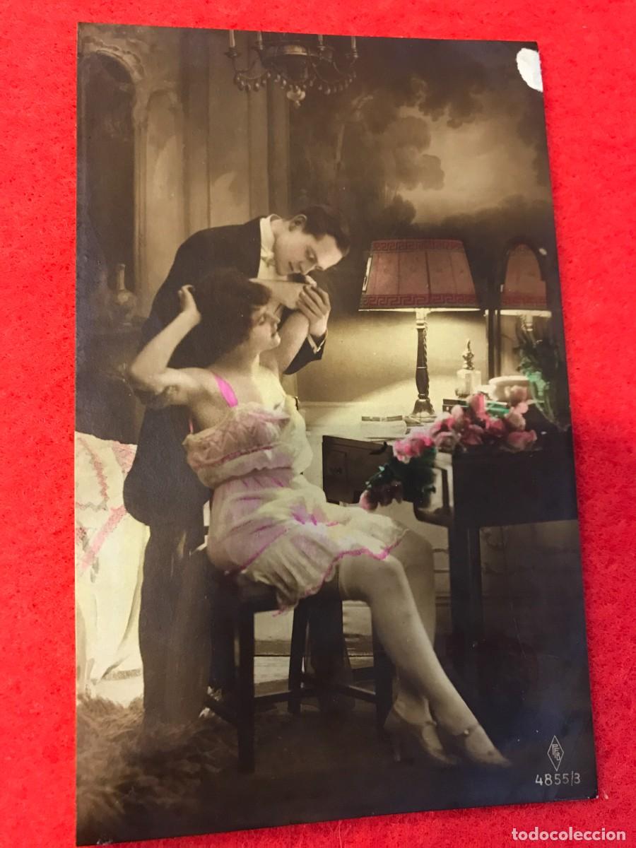 Cartes Postales: POSTAL. PAREJA DE ENAMORADOS. ESCENA &Iacute;NTIMA. NO ESCRITA