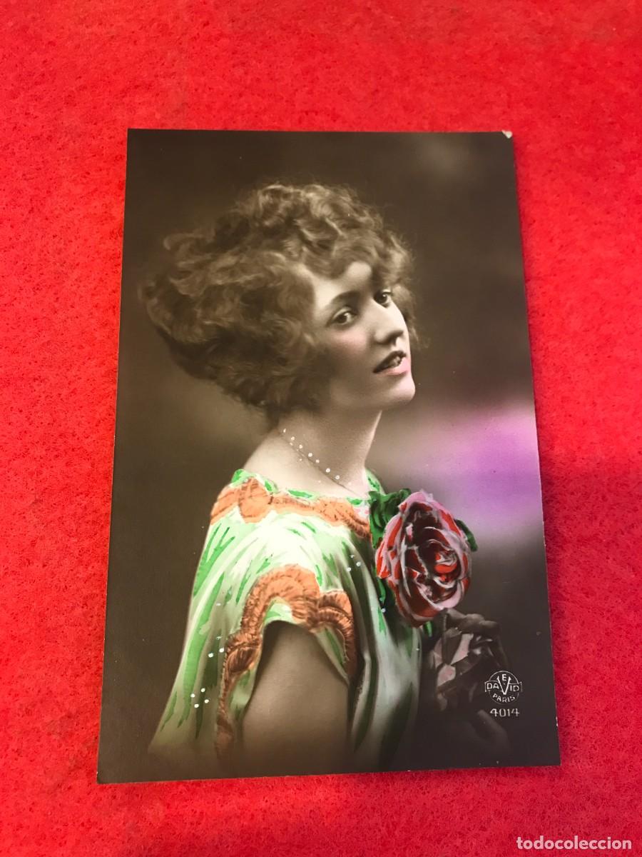 Cartoline: POSTAL. MUJER. NO ESCRITA