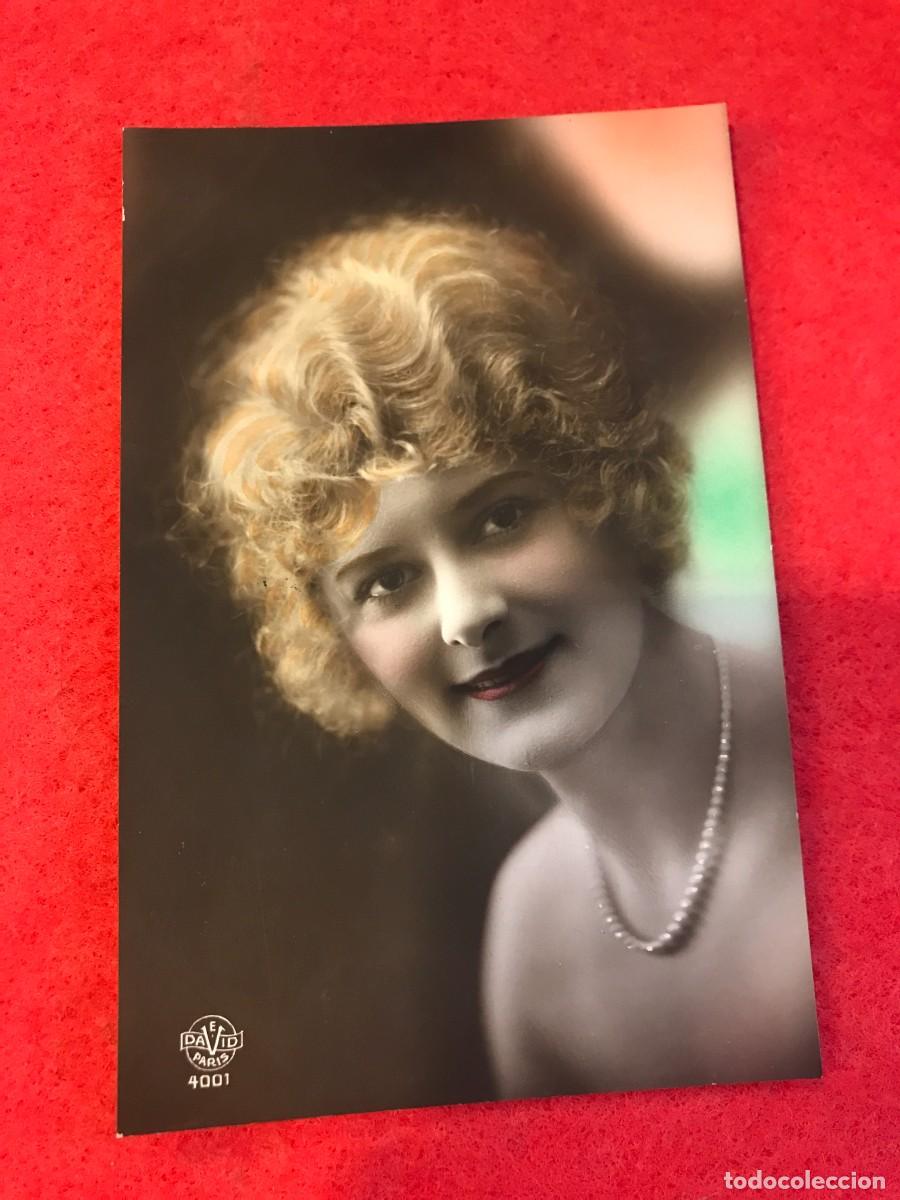 Cartoline: POSTAL. MUJER. NO ESCRITA