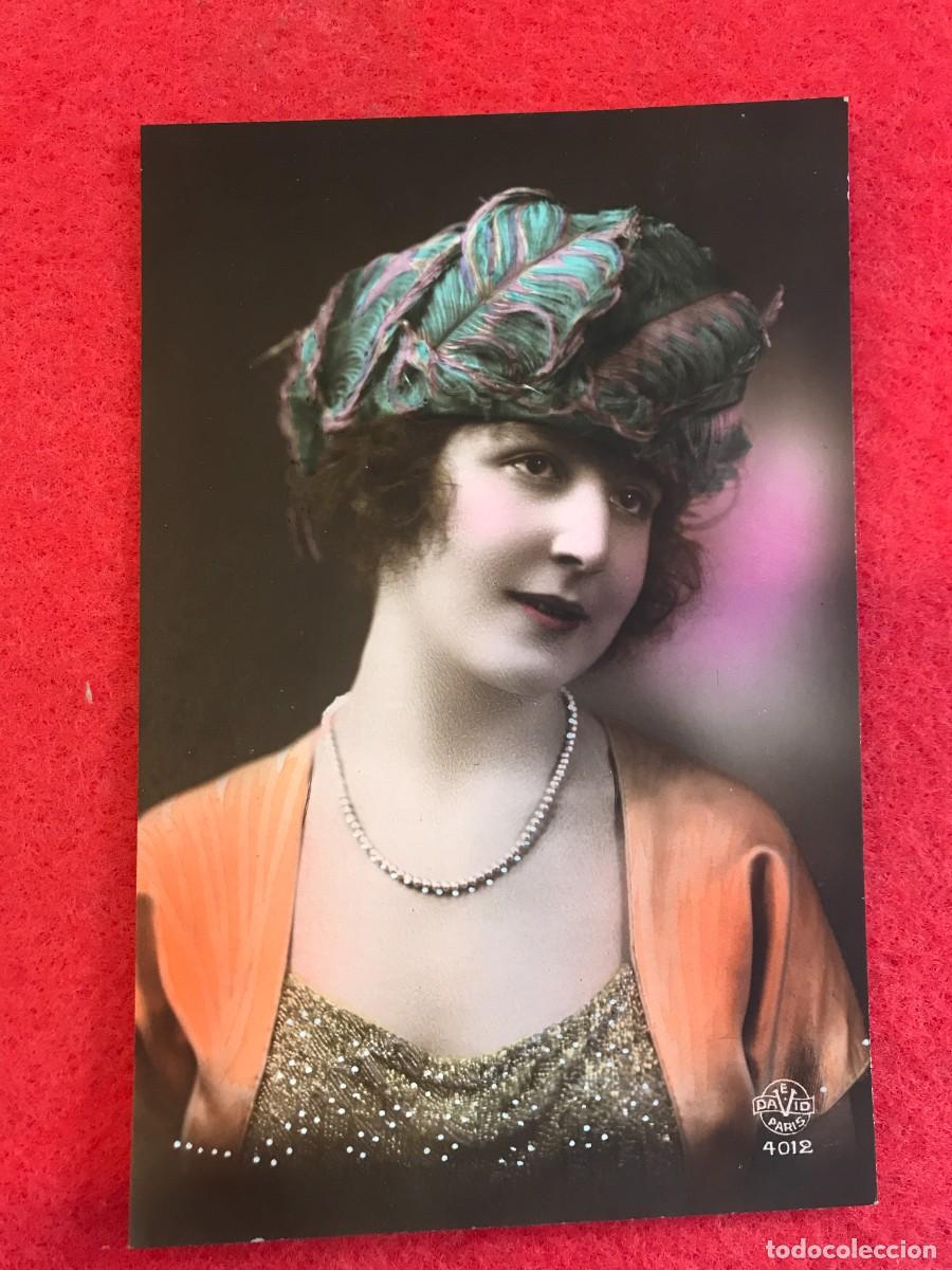 Cartoline: POSTAL. MUJER. NO ESCRITA