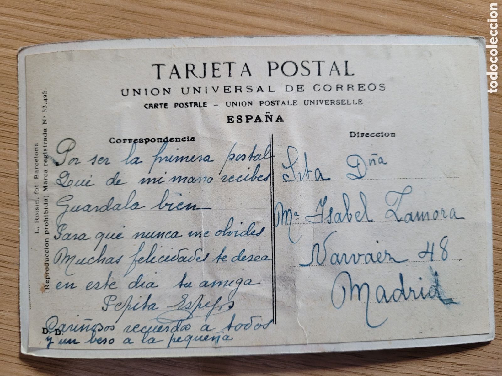 Postales: POSTALES ANTIGUAS (3), escritas - Foto 8