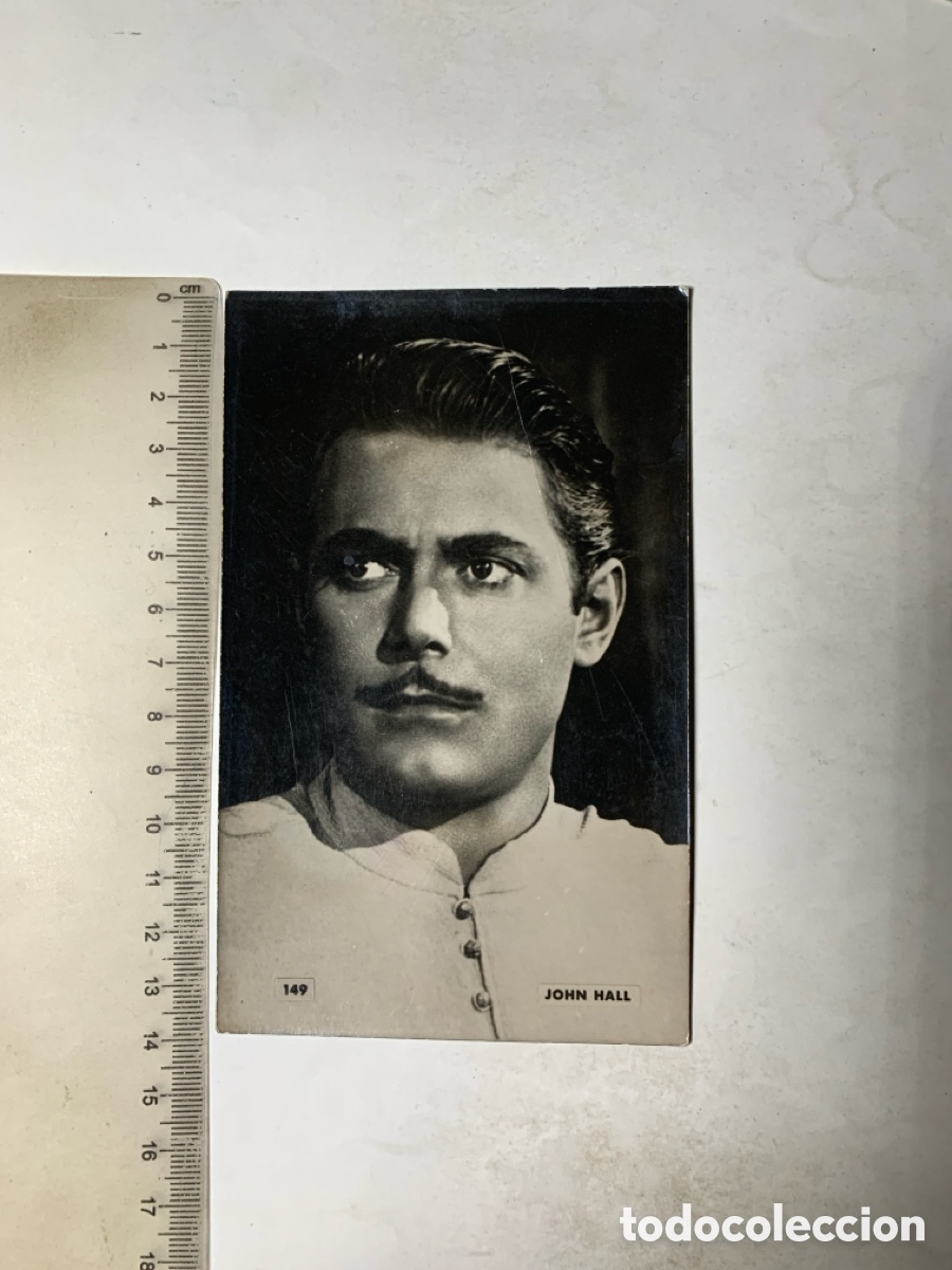 Postales: POSTAL. JOHN HALL. ACTOR. INFONAL. - Foto 1