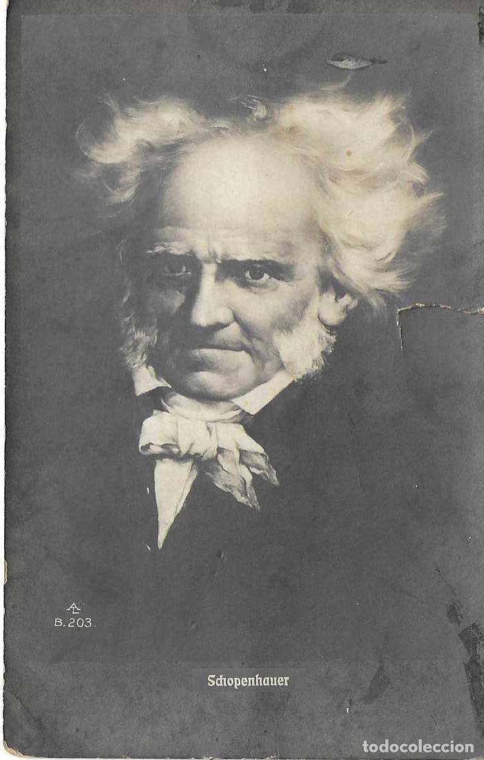 Postales: POSTAL ANTIGUA - SCHOPENHAUER - SIN CIRCULAR - Foto 1