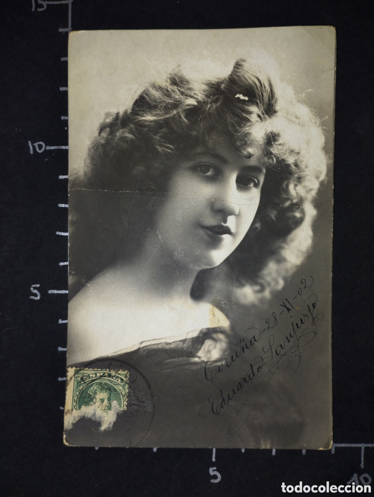 Postais: POSTAL ANTIGUA. MUJERES - RETRATO DE DAMA. 1900 aprox.