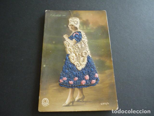 Postais: CHELITO CANTANTE ARTISTA CUPLETISTA POSTAL BORDADA