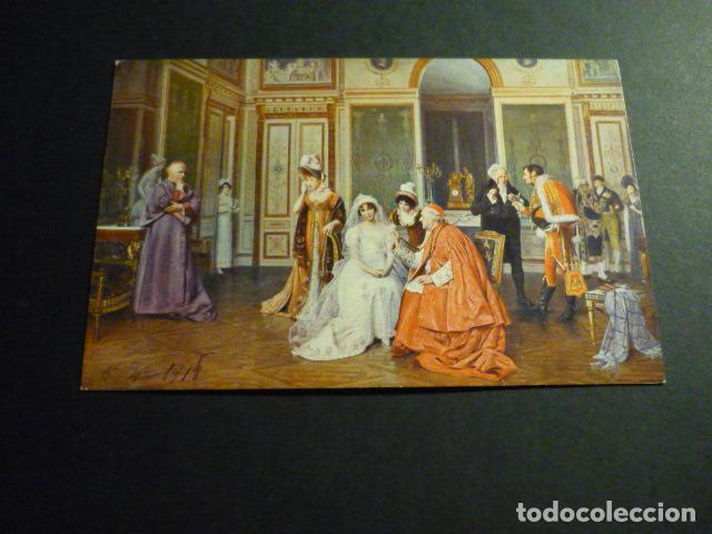 NOVIA EN BODA POSTAL