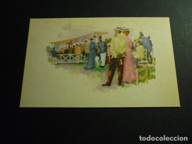 Postales: ESCENA EN LA HIPICA POSTAL - Foto 1