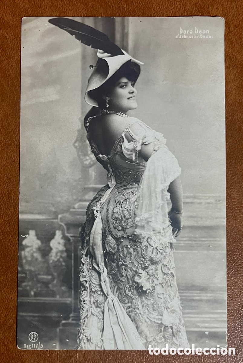Postais: POSTAL DORA DEAN OF JHONSON DEAN - circulada en 1905
