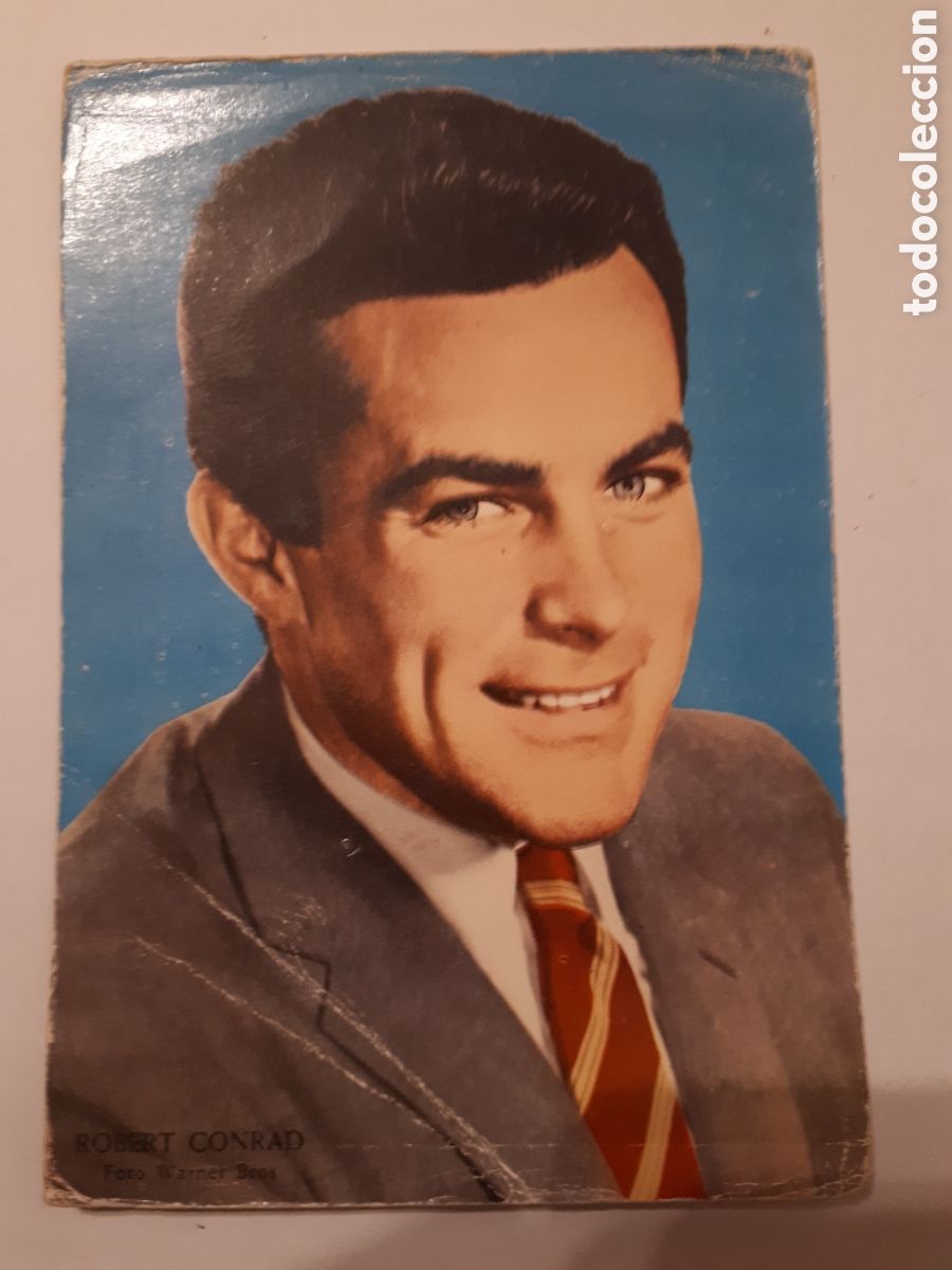 Postales: FOTO CROMO DE ROBERT CONRAD - Foto 1