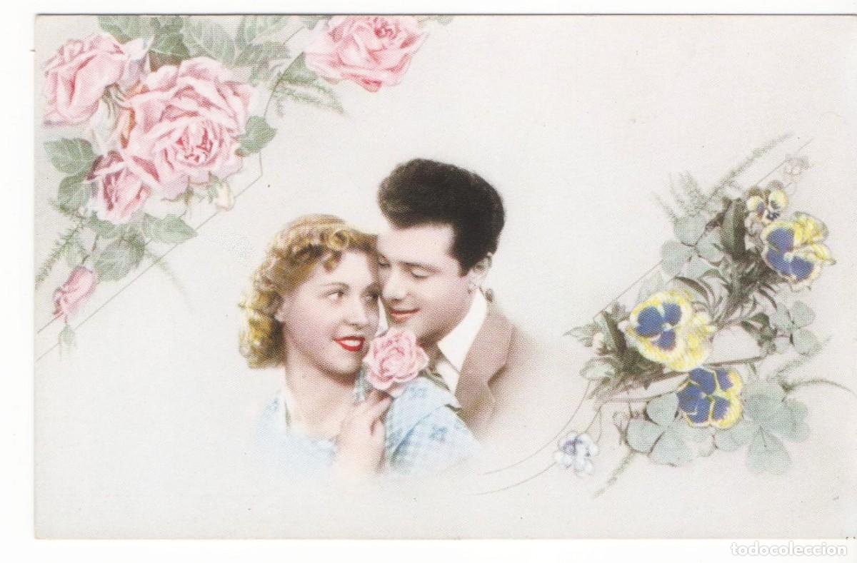 Postales: Pareja -sin circular- - Foto 1