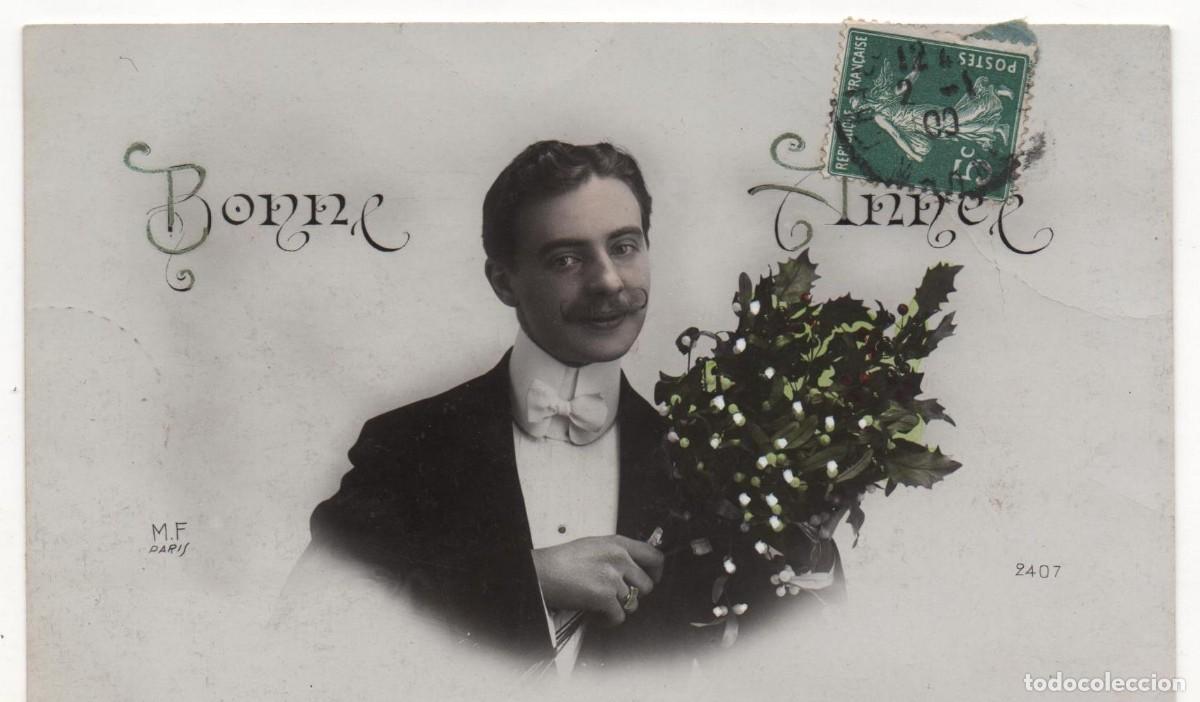 Cartoline: Postal francesa principios del XX- escrita-galante