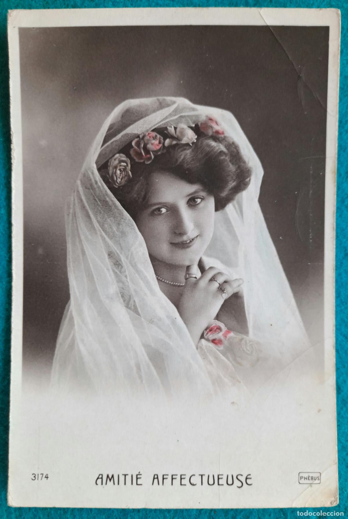 Postais: RW POSTAL ROMANTICA MUJER PR21